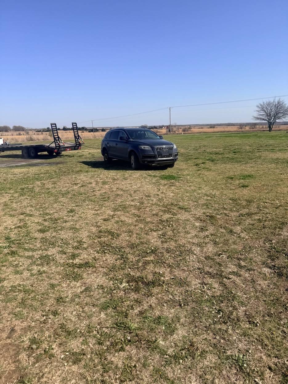 The Q7 in a Kansas field